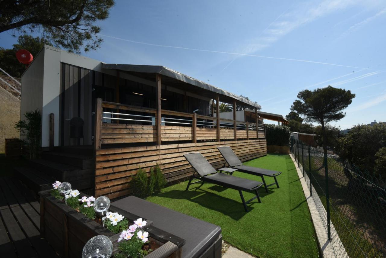 Mobil Home Vue Sur Mer - Racine 03 Saint-Raphaël Exterior foto
